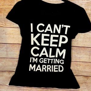 “I’m getting married” top